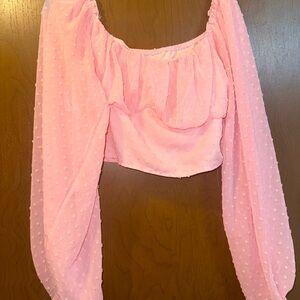 Elegant Pink Women's Top